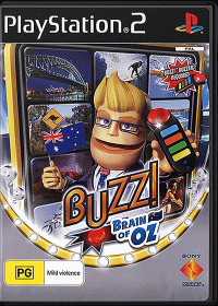 Buzz!: Brain of Oz PAL Playstation 2 PAL box art